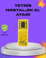Klasik Tetris Oyunu El Konsolu – Taşınabilir Pil ile Çalışan Retro El Aterisi - Görsel 5