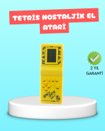 Taşınabilir El Aterisi Gameboy – Klasik Tetris Oyunu, Pil ile Çalışan Mini El Konsolu - Görsel 5