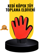 Kedi ve Köpekler İçin Tüy Toplama Eldiveni – Yumuşak Silikonlu Masaj Eldiveni - Görsel 5