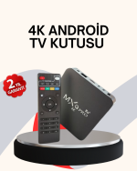 4K Android TV Box – Akıllı Medya Oynatıcı, 2GB RAM, 16GB Hafıza, Wi-Fi Destekli - Görsel 5