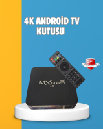 Android TV Box 4K – 2GB RAM 16GB ROM, Kablosuz Wi-Fi Medya Oynatıcı - Görsel 5
