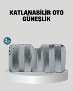 Araba Güneşliği Alüminyum Yansıtıcı Yüzeyle Etkili Isı Koruması - Görsel 5
