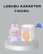 Dekoratif Yumuşak Labubu Peluş Figür – Koleksiyonluk ve Çocuklara Uygun Hediye 20 cm - Görsel 5