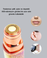 USB Şarjlı Kaş ve Yüz Tüy Alma Cihazı – Taşınabilir ve Acısız Kullanım - Görsel 3