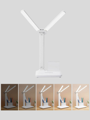 LED Işıklı Masa Lambası – Göz Yormayan, Kısılabilir ve Esnek Başlıklı