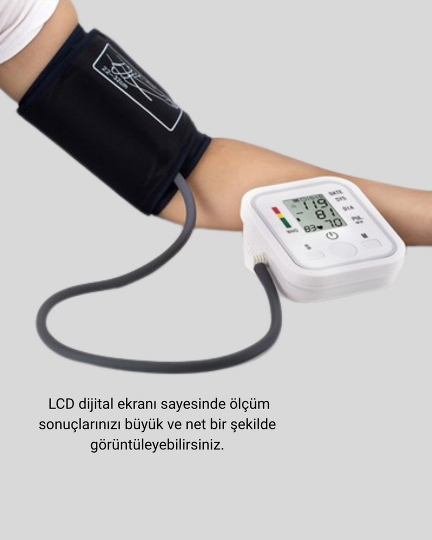 1240671_4-109.png Üst Koldan Ölçüm Dijital Tansiyon Aleti – IHB Aritmi Uyarılı ve Çift Hafızalı (Kopya) - Görsel 1