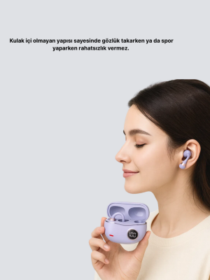 Bluetooth YXG10 Kulak Arkası Tasarım Cilt Dostu Silikon Hafif Yapı