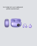 Kulak Arkası Klipsli Bluetooth Kulaklık YXG10 Silikon Malzemeli Ergonomik - Görsel 2