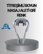 Titreşimli Boyun Masaj Cihazı Isı Terapili Şarjlı VNB-01 Ergonomik U Tasarım - Görsel 5