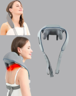 Titreşimli Boyun Masaj Cihazı Isı Terapili Şarjlı VNB-01 Ergonomik U Tasarım - Görsel 4