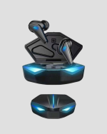 Tam Kablosuz Oyuncu Kulaklığı 5.0 Bluetooth LED Kontrollü - Görsel 3