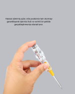 Neon Lambalı Elektrik Kontrol Kalemi Nikel Kaplama 110-220V - Görsel 4