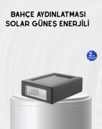 Güneş Enerjili Su Geçirmez Bahçe Apliği Uzun Ömürlü LED’li - Görsel 5