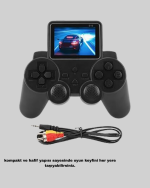 Atari S10 Taşınabilir Retro Oyun Konsolu 2.8 İnç Renkli Ekran Nostaljik - Görsel 4