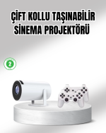 Projeksiyon Cihazı 4K Destekli Kablosuz Bağlantılı Bluetooth 5.0 - Görsel 5