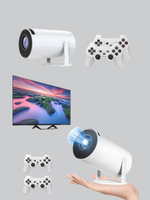 Projeksiyon Cihazı 4K Destekli Kablosuz Bağlantılı Bluetooth 5.0