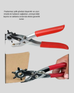 Delme Pensesi 6 Başlıklı Çok Amaçlı Paslanmaz Çelik Ergonomik - Görsel 3
