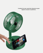 Şarjlı Mini Fan Katlanabilir 3 Hız Ayarlı Taşınabilir Tasarımlı - Görsel 2