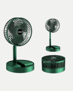 Katlanabilir Şarjlı Mini Fan 3 Kademeli Hız Ayarlı Taşınabilir - Görsel 3