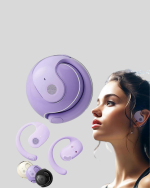 S05 Kablosuz Kulaklık Bluetooth 5.3 IPX4 Su Geçirmez Stereo Ses Otomatik Bağlantı - Görsel 4