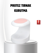 LED Mini Oje Kurutucu Taşınabilir Hızlı Kuruma Cihazı 3 LED Işıklı - Görsel 5