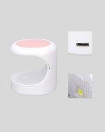 LED Mini Oje Kurutucu Taşınabilir Hızlı Kuruma Cihazı 3 LED Işıklı - Görsel 2