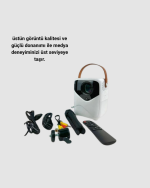 Ultra HD Android TV Kutusu 32GB Depolama USB HDMI Fan Sistemli - Görsel 4
