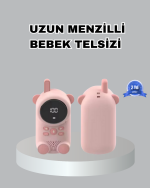 Şarjlı Bebek Telsizi Uzun Mesafe 22 Kanal LCD Ekran VOX Modu 400 mAh - Görsel 5