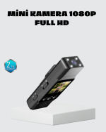 Mini Güvenlik Kamerası 1080P 3MP Fotoğraf 180° Ayarlanabilir Lens USB Şarjlı - Görsel 5