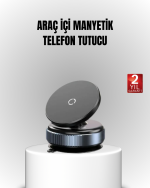 Vakum Adsorpsiyonlu Manyetik Telefon Tutucu Güçlü N52 360° Evrensel Uyumluluk - Görsel 5