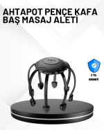 Taşınabilir Kafa Masaj Cihazı Eller Serbest 360° Profesyonel Masaj - Görsel 5