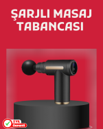 Derin Doku Masaj Tabancası 4 Başlık 6 Kademeli Sessiz Güç Şarjlı Kas Gevşetici - Görsel 5