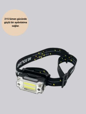 Taşınabilir Şarjlı LED Fener XPE95LM COB120LM Manyetik Gövde