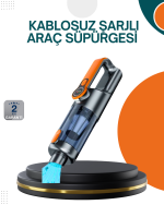 Kablosuz Vakumlu El Süpürgesi Güçlü Performans Çok Amaçlı - Görsel 5