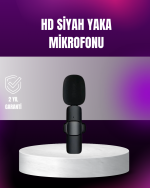 iPhone Uyumlu Çift Mikrofonlu Kablosuz Yaka Seti Profesyonel Ses - Görsel 5
