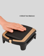 Tost Makinesi Hızlı Pişirme Teknolojisi 1500 Watt - Görsel 2