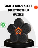 Evde Fitness İçin Akıllı Boks Makinesi Işıklı Vuruş Noktalı Bluetoothlu - Görsel 5