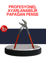 Dayanıklı Çelik Papağan Pense Ergonomik Yalıtımlı Sap - Görsel 5
