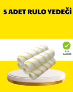 5’li İnce İşçilik Boya Rulo Seti Pürüzsüz ve Eşit Kaplama - Görsel 5