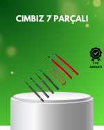 7 Parça Hassas Çelik Cımbız Seti Elektronik ve Saat Tamiri İçin - Görsel 5