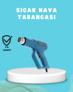 2000W Sıcak Hava Üfleme Tabancası Seramik Rezistanslı Profesyonel - Görsel 5