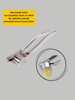 Sarımsak Ezici Kolay Kullanım ve Dayanıklı Gövde