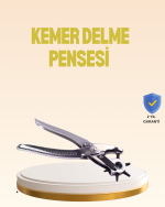 Profesyonel Deri Delme Pensesi Döner Başlıklı Kemer Delici 6 Fonksiyonlu - Görsel 5