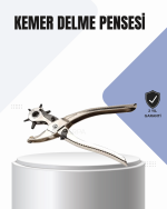 Kemer Delme Pensesi Çok Amaçlı 6 Farklı Delik Boyu Ayarlı Deri Delme Aleti - Görsel 5