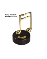 Altın Nota Figürlü Müzik Kutusu - Görsel 5