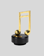 Altın Nota Figürlü Müzik Kutusu - Görsel 3