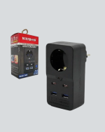 Tip Akım Koruma Prizi 10A 2500W USB Type C Destekli - Görsel 2