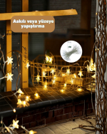 Yıldız Led Işık 5 Metre Dekoratif Aydınlatma Günışığı (Kopya) - Görsel 3