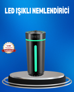 USB Bağlantılı LED’li Hava Nemlendirici Aromaterapi Buhar Difüzörü - Görsel 5