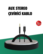 iPhone Uyumlu Lightning – 3.5mm Aux Adaptör Kablo Stereo Ses Aktarım - Görsel 5